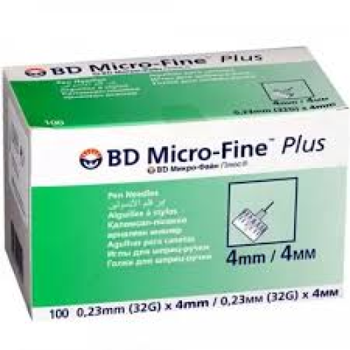 ابر قلم الأنسولين BD Micro-Fine Plus 4MM