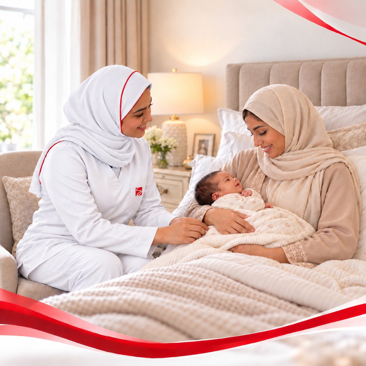 رعاية الأطفال حديثي الولادة وأمهاتهم